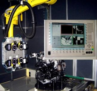 蒂森克虏伯KRAUE汽车使用机器人安装检测系统