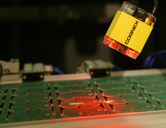 使用cognex dataman 150进行三星电子产品制造检验