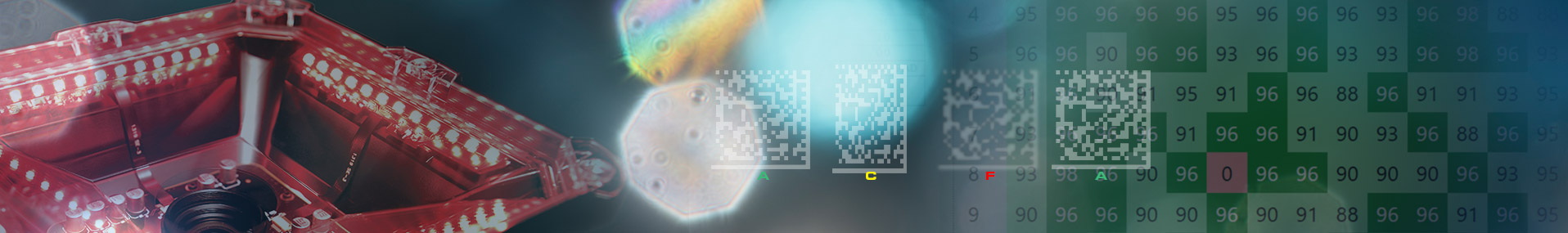 Verifier Blog Banner with graded 2d codes