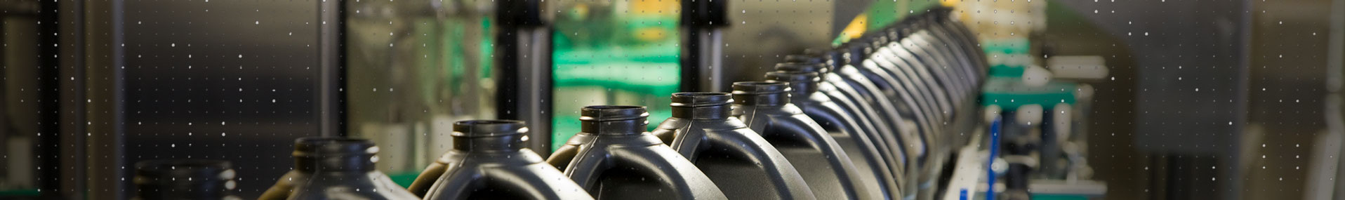 Consumer Product bottles on conveyor belt