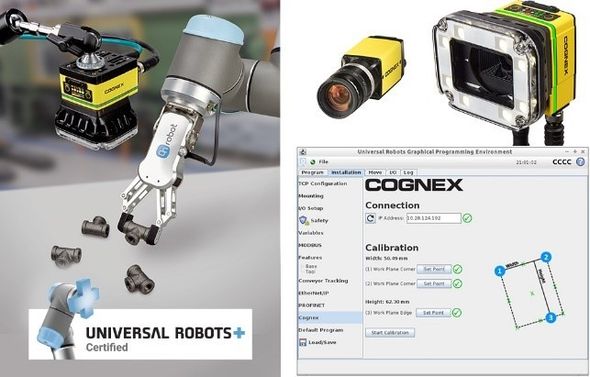 康耐克斯通用机器人连接和编程窗口