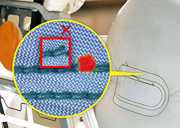 安全气囊缝合检查