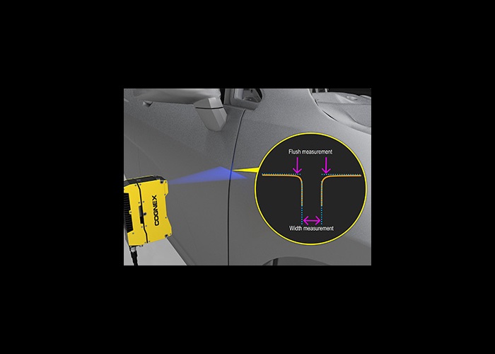 Cognex 3 d激光分析器车门冲洗和差距