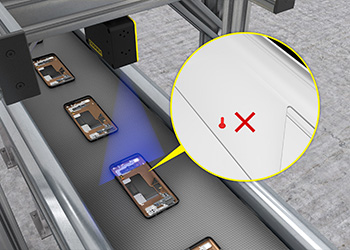 使用康耐视3D激光分析器检查电子预装配插入