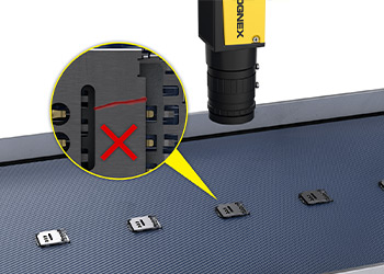 SIM卡连接器外观检查不合格示例