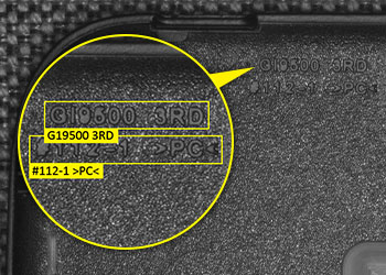 Résultat de la讲稿编码OCR sur un étui de téléphone便携式