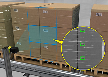 Warehousing and Distribution Center Pallet Scan