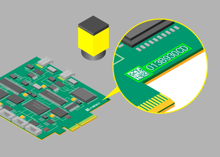 使用Cognex qr码读取进行PCB识别