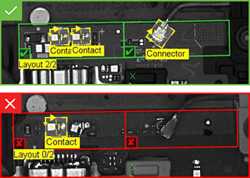 PCB连接器的合格和不合格检验结果