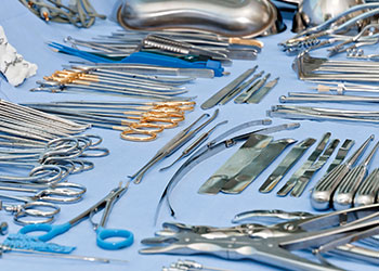 分类和重复的手术工具