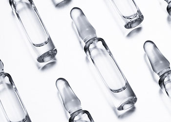 Filled ampoules