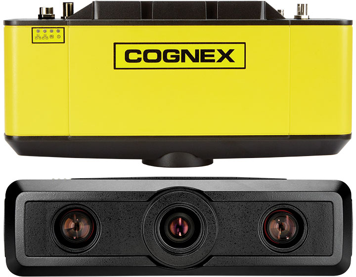 Cognex 3D- a5000区域扫描3D相机的多个视图