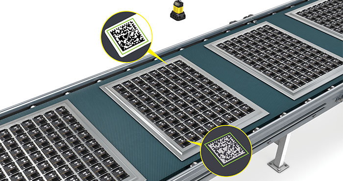 Codex DM370应用在电路板上读取众多DataMatrix代码的电子产品