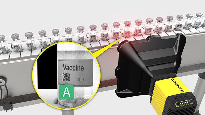 DataMan 475 verifies vaccine barcodes with an A grade