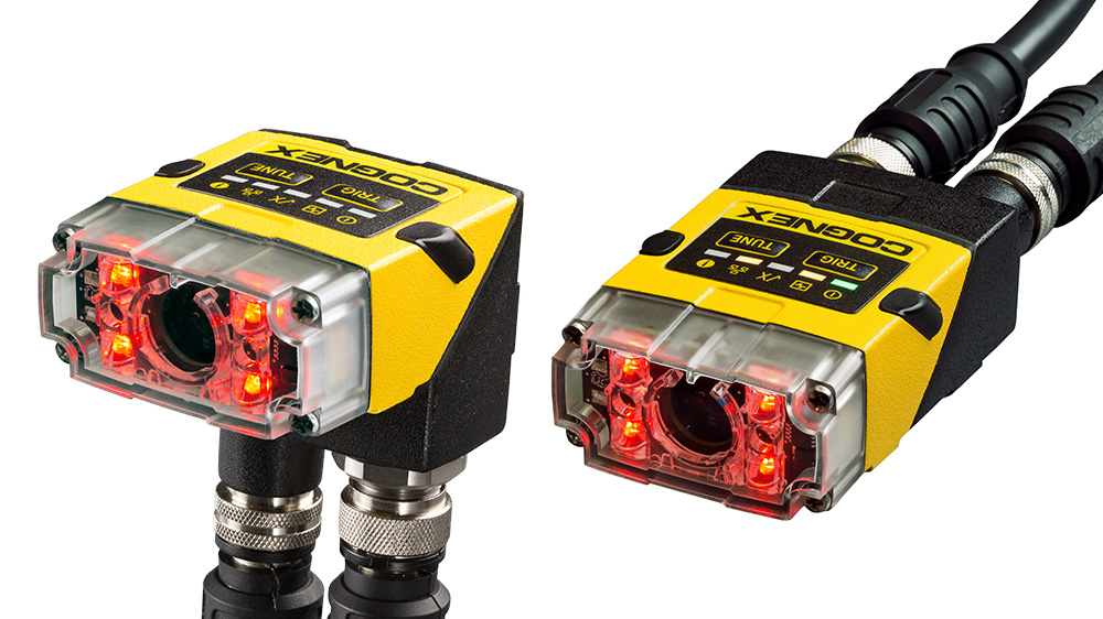 Cognexinsight 2000 Mini straight and right angle designs red light