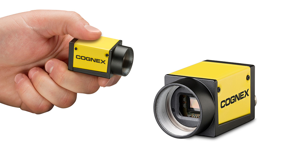 持有和显示的Cognex工业摄像机（CIC）