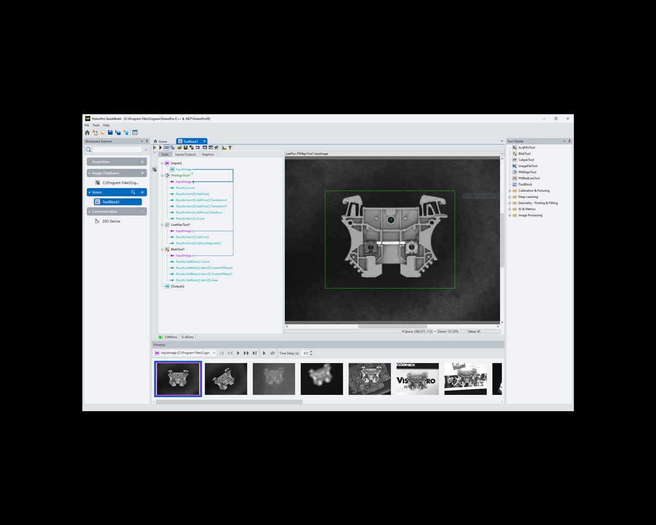 Codex VisionPro基于PC的视觉软件屏幕截图