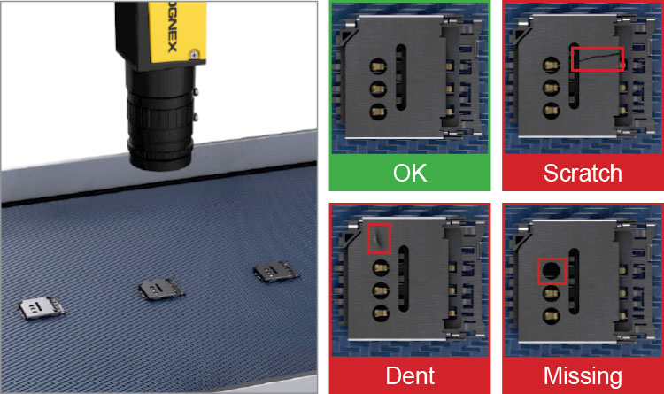 ViDi EL工具分类PCB芯片上的缺陷