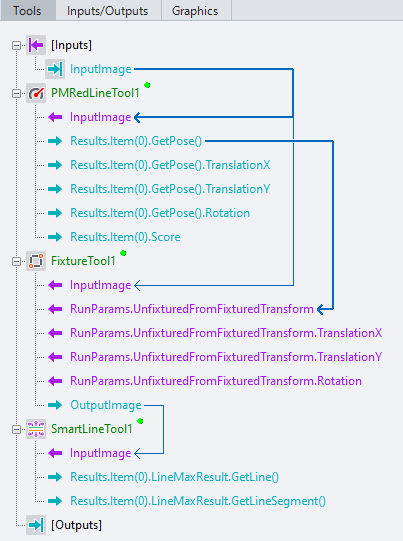 visionpro.QuickBuild Tool Block menu