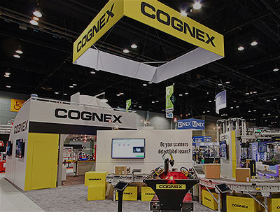 Cognex tradeshow event booth