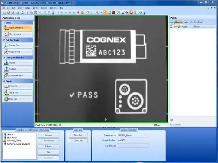 Deployment of Advanced In-Sight Vision Tools