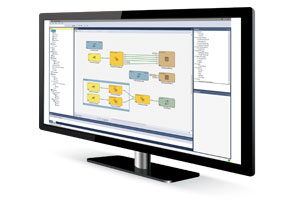 cognex designer software on computer monitor