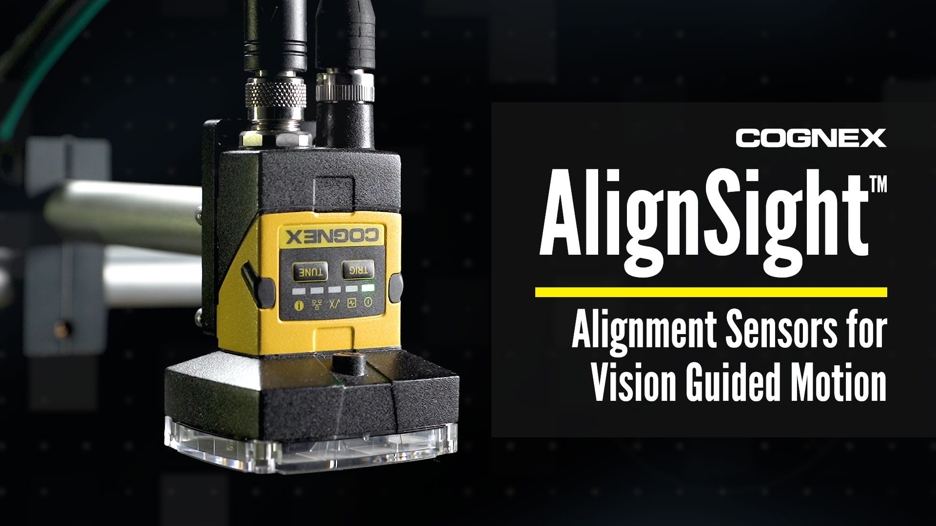 Cognex AlignSight校准传感器视频预览
