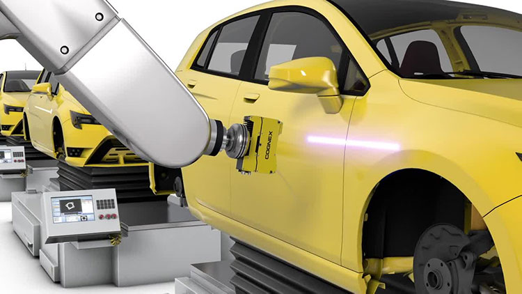 三维机德国必威器视觉系统检测车门间隙和冲洗
