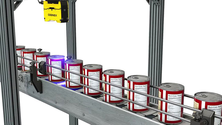 3D vision system inspects aluminum cans for defects