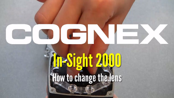In-Sight 2000 - How to change the lens