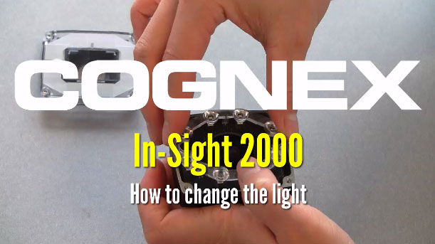 In-Sight 2000 - How to change the light