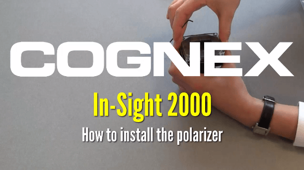In-Sight 2000  - 如何安装偏振器